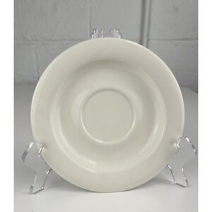 Arabia Finland Arctica Saucer 6" White